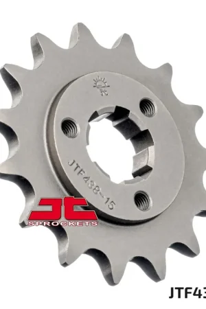 JT SPROCKETS - FRONT STEEL 15T, 520 - Sprockets - Compatibel met Suzuki DR-modellen Geld-Terug-Garantie